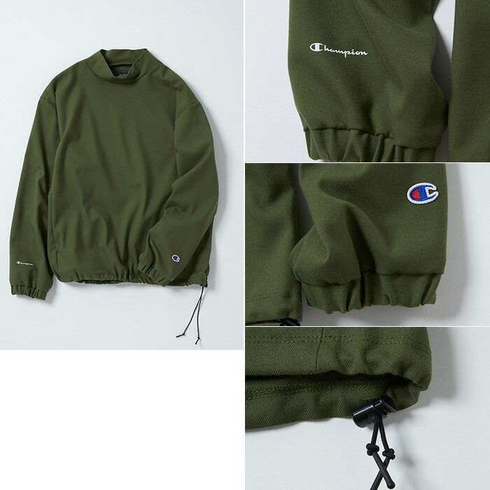 【SALE 60％OFF】Champion（チャンピオン）スウェットシャツ モックネックシャツ 2...