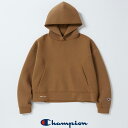 【SALE 40%OFF】Champion(チャンピオン)ウィメンズ テックウィーブ 3LSフーデッドスウェットシャツ 21FW CW-U104 PULLOVER HO SWEATSHIRT レディース フーディ プルオーバー