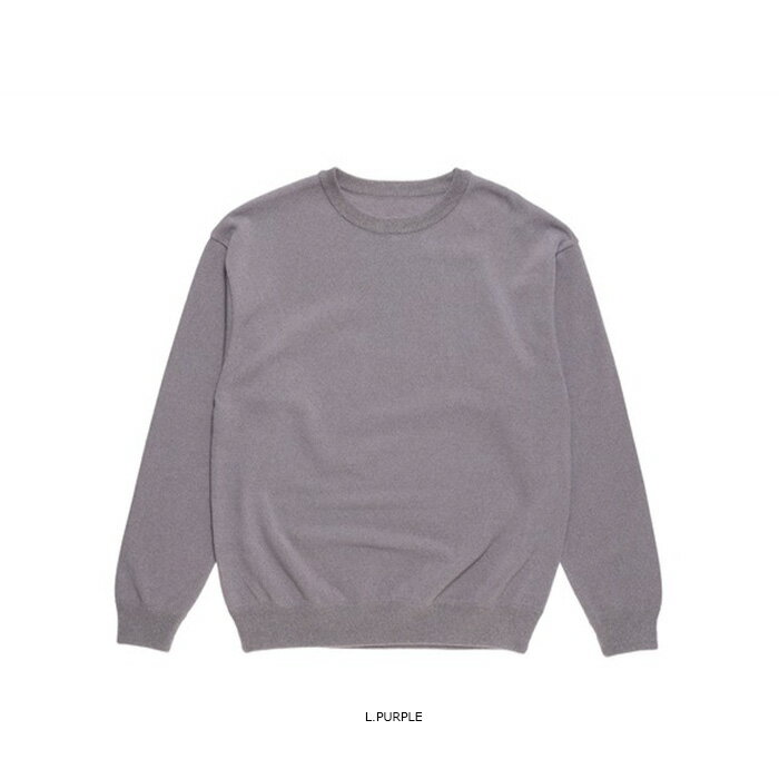 【SALE 30％OFF】crepuscule（クレプスキュール）LIGHT MOSS STITCH L/S SWEAT　2201-001　クルーネックスウェット　ニット　レディース　長袖