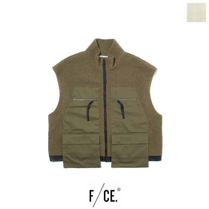 Rakuten - 【SALE 30％OFF】F/CE（エフ シーイー）F/CE. NAPPING WOOL VEST 　FST10242U0002　ナッピング ウール ベスト