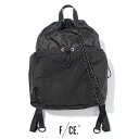 F/CE(エフ シーイー) エフシーイー コーデュラシルナイロンナップサック FCR32251B0001 CORDURA SIL NYLON KNAPSACK リュック 鞄 ユニセックス ナップサック トラベル デイリー(4)
