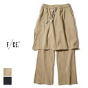 F/CE(エフ　シーイー)　ライトニットレイヤニングパンツ　F2002FCWPT0013　LIGHT KNIT LAYERING PANTS