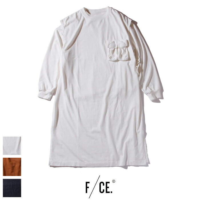 【SALE 40%OFF】F/CE(エフ シーイー) リサイクルコットン レイヤード ワンピース F2101FCWOP0019R RECYCLE COTTON LAYERED OP ウィメンズ レディース
