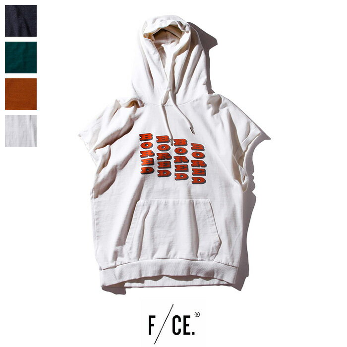 【SALE 40％OFF】F/CE(エフ　シーイー) リサイクルコットン フーディ　F2101FCWCU0008R　RECYCLE COTTON BORED HOODIE　スウェットパーカー　フレンチスリーブ　ウィメンズ　レディース