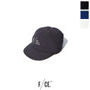 【SALE 20％OFF】F/CE(エフ シーイー) シグネチャー8パネルキャップ F.F.F FAC38231U0002 SIGNATURE 8 PANEL CAP F.F.F ユニセックス 帽子