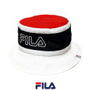 【SALE 50％OFF】FILA（フィラ）LOGO BUCKET HAT　197-113753　バケットハット　帽子