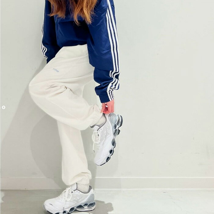 【スーパーセール 40％OFF】FITFOR（フィットフォー）#801HL　EMBROIDERY 2　SWEAT LONG PANTS EDDY JERSEY (HLEX)　スウェット　パンツ　刺繍　別注　HULLEオリジナル
