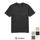 GOLDWIN(ゴールドウィン) ワンポイントエンブロイダリーハーフスリーブティー（メンズ）GL60148P One Point Embroidery H/S Tee コットン カットソー 半袖