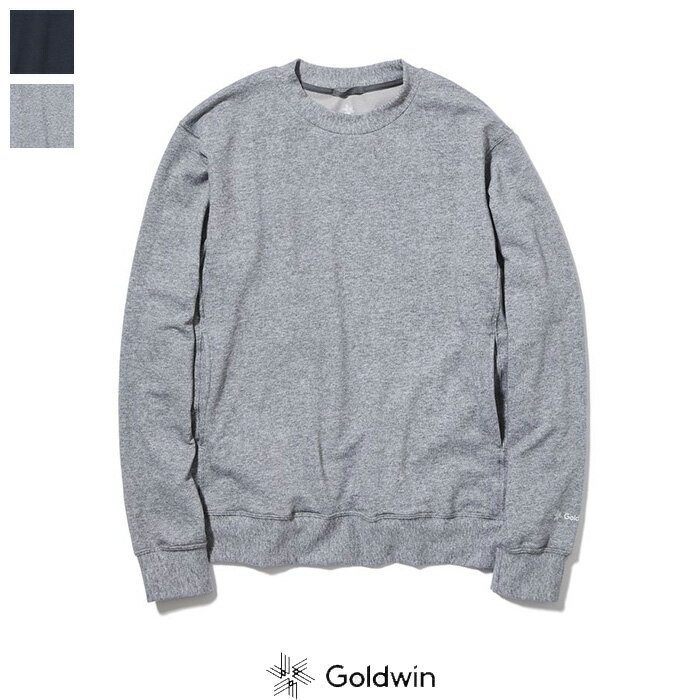 【SALE 40％OFF】GOLDWIN(ゴールドウィン) リポーズ スウェットシャツ（C3fit／メンズ）GC40330 Re-Pose Sweatshirt リラックスタイム 就寝時 光電子