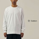 【SALE 40％OFF】GOLDWIN(ゴールドウィン) ワンポイント ロゴ ロングスリーブ ティーシャツ（メンズ）GL41302P One Point Logo L/S T-shirt リサイクルコットン