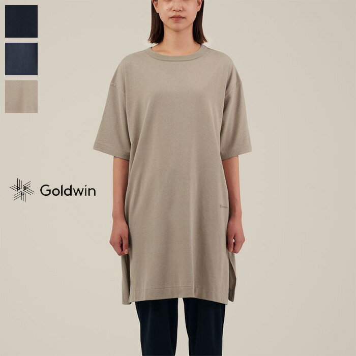 【SALE 40％OFF】GOLDWIN ゴールドウィン リポーズ ペーパー リラックス チュニック C3fit／レディース GCW41123 Re-Pose Paper Relax Tunic 光電子 ルームウエア チュニック丈