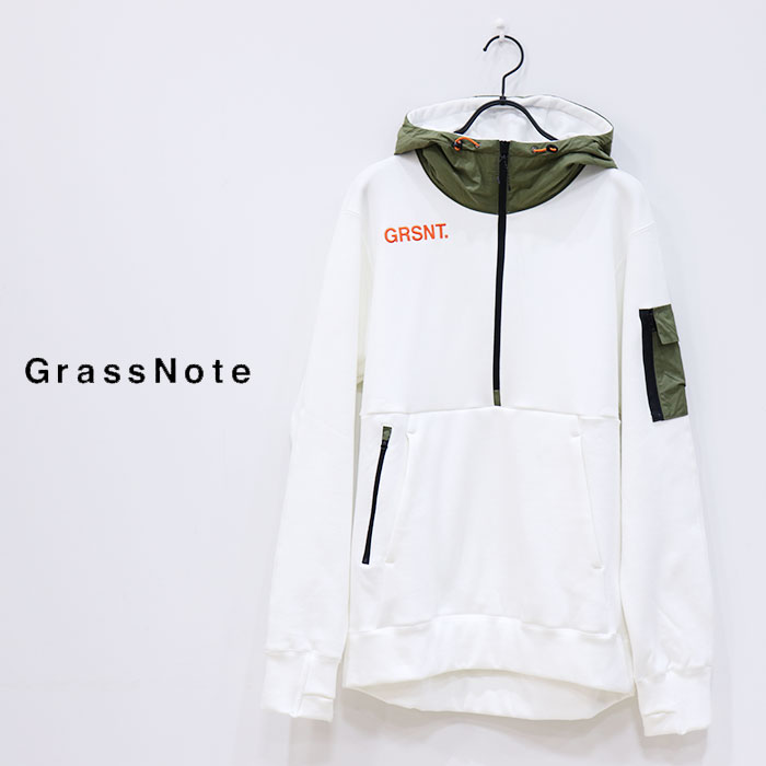 Rakuten - 【SALE 60％OFF】GRASSNOTE(グラスノート）メンズ P/O HOODY GNM-MDLS-05004