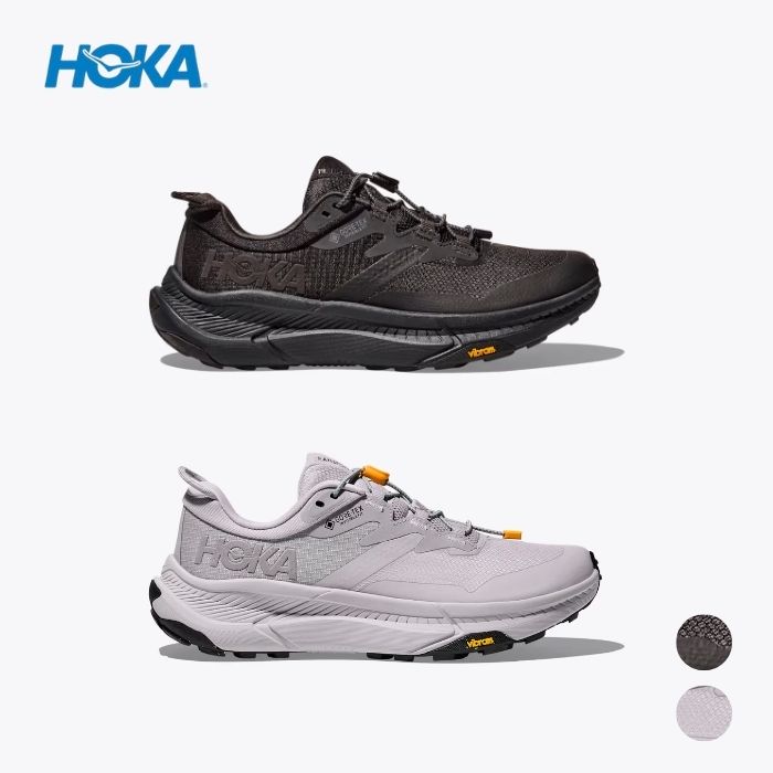 Rakuten - HOKA ONE ONE（ホカ オネ オネ）TRANSPORT GTX トランスポート スニーカー レディース アウトドア 快適 機能性 サステナブル ランニング ウォーキング ブラック グレー 1133958F