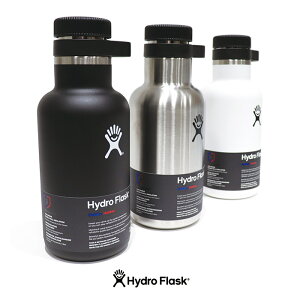 Hydro Flask(ハイドロ　フラスク)　BEER & SPIRITS 64 oz Growler（ビア＆スピリッツ　64オンス　グラウラー　グロウラー）正規販売店　水筒　ウォーター　ボトル　保冷　保温　キャンプ　バーベキュー　アウトドア　給水　マイボトル　熱中症対策　ジャグ 1.9L