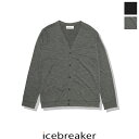 【SALE 30％OFF】Icebreaker（アイスブレーカー）200 カーディガン(ユニセックス) IT52272 U 200 CARDIGAN ニット