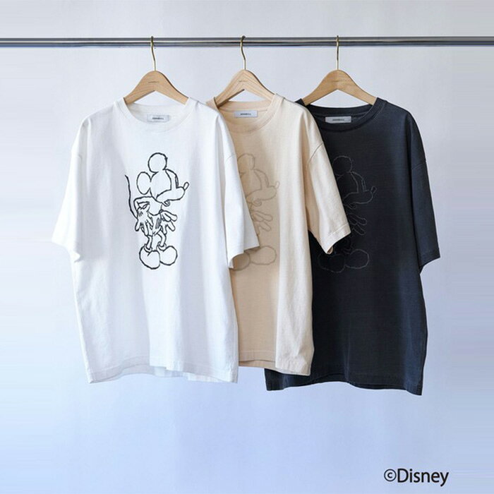 Rakuten - JOHNBULL（ジョンブル）MICKEY MOUSE T. EMBROIDERY　JT252C03　カットソー　半袖