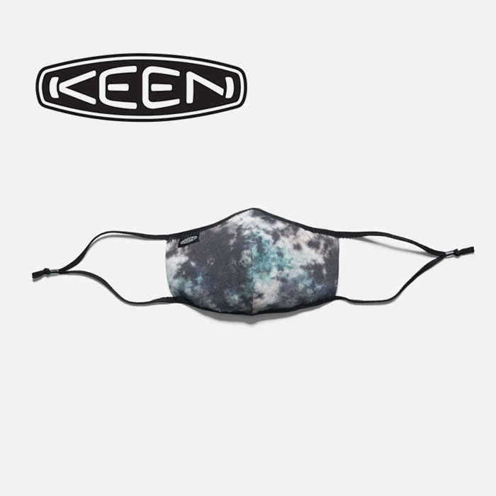 【SALE 50％OFF】KEEN（キーン）グッズ キーン トゥギャザー マスク/ブラックタイ ダイ/ KEEN/KEEN TOGETHER MASKS/BLACK/TIE DYE マスク