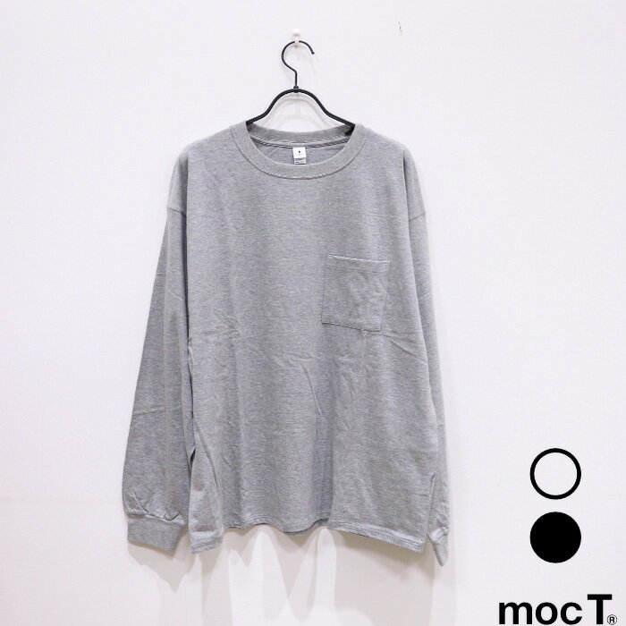 【スーパーセール60％OFF】mocT（モクティ）LOOSE FIT NEON SCRIPT L/S TEE　M09-1123　長袖　カットソー