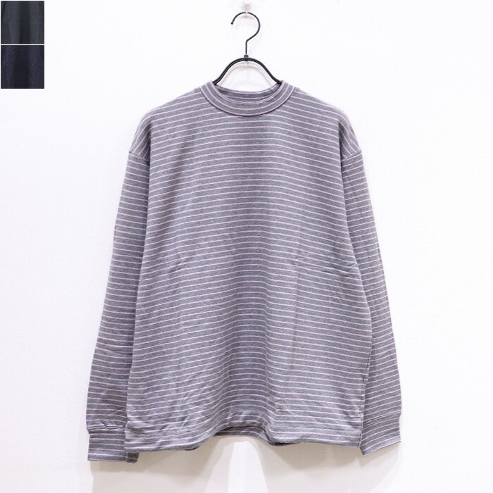 Rakuten - mocT（モクティ）LYOCELL STRETCH FLEECE BORDER PO　M39-311　プルオーバー　ボーダー