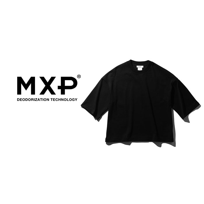 MXP（エムエックスピー）レディース ミディアムドライジャージ ビッグティー(レディース)/ブラック/ MXP/BIG TEE/K #Tシャツ 消臭 マキシフレッシュ