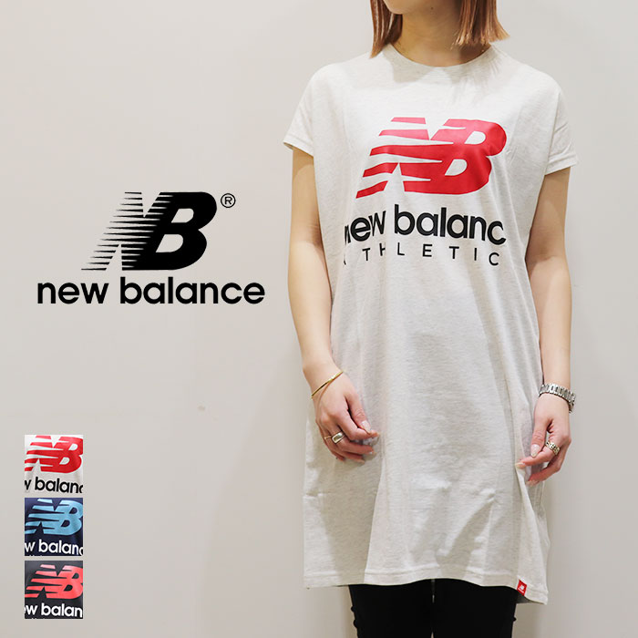 【スーパーセール 50％OFF】new balance (ニューバランス)　エッセンシャルズアイコンTドレス　WD01502