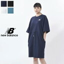 【SALE 40％OFF】new balance (ニューバランス) NB Athletics Tシャツ ドレス WD11501 Athletics T-shirt Dress ワンピース カットソー 五分袖 クルーネック ドロップショルダー レディース ウィメンズ