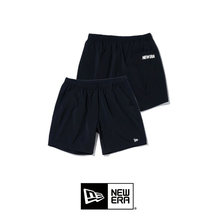 New Era（ニューエラ）ストレッチショーツ ワードマークロゴ　13516828　Performance Apparel　STRETCH SHORT