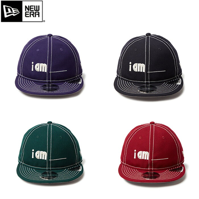 New Era（ニューエラ）RC 9FIFTY フラットバイザー MIYUKI ARIHARA i am 　1445729　在原みゆ紀　コラボレーションコレクション　9THIRTY　ウール 　ユニセックス　　OSFM　57.7 - 61.5cm　RC950 am WOOL　　14457293　14457290　14457292　14457291