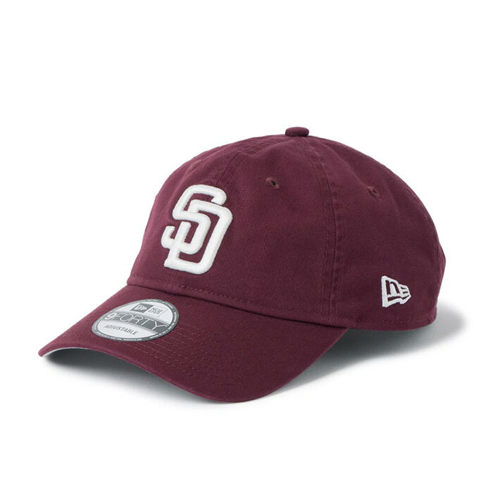 Rakuten - New Era（ニューエラ）9FORTY MLB アンストラクチャード Unstructured サンディエゴ・パドレス　14744831　帽子　キャップ　サイズ 56.8 - 60.6cm