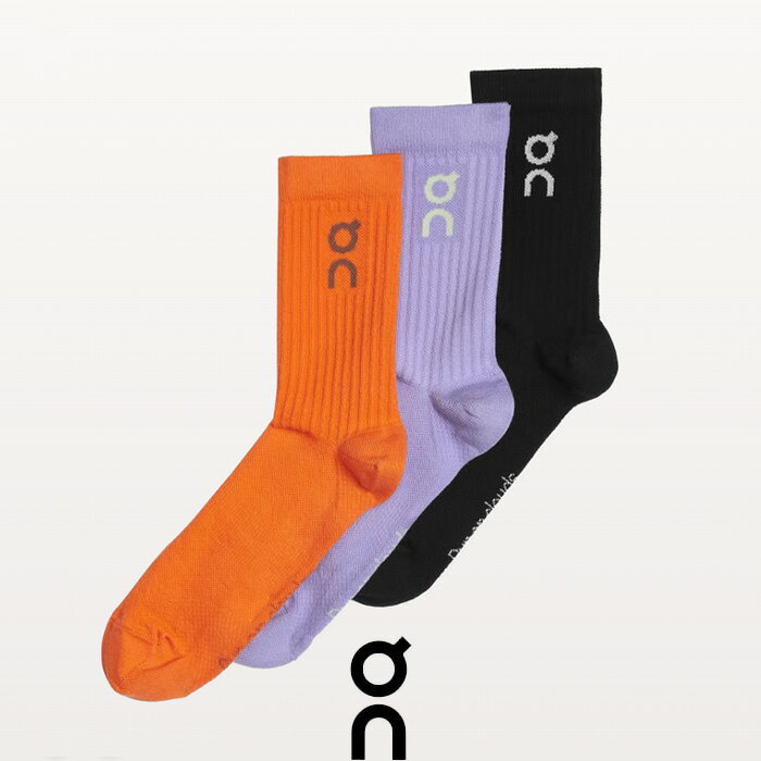 ON (IjS\bNX 3pbN@399.01722@LOGO SOCK 3-PACK UNISEX@jZbNX@C