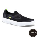 【SALE 30%OFF】OOFOS (ウーフォス)OOMG LOW 5020411 Men's OOmg Mesh Low White/Black