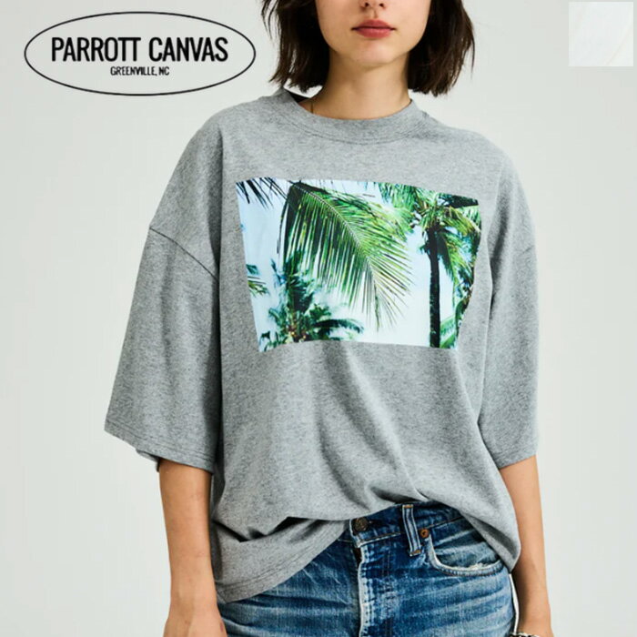PARROTT CANVAS（パロットキャンバス）PHOTOGRAPH S/S T-SHIRT　PC25112018　Tシャツ　グラフィック　プリント　半袖　カットソーのサムネイル