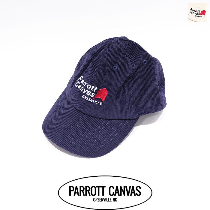 Rakuten - PARROTT CANVAS（パロットキャンバス）PC CORDUROY PANEL CAP　PC25215030　キャップ　帽子