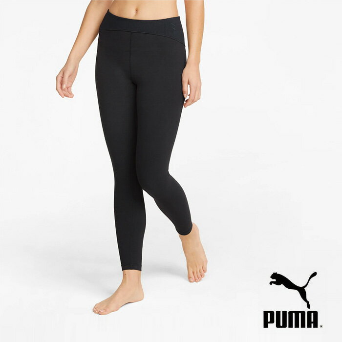 【SALE 50％OFF】PUMA(プーマ) ウィメンズ ヨガ スタジオ EXHALE リブ ハイウエスト タイツ　PJ521473　ハイウエスト　521473