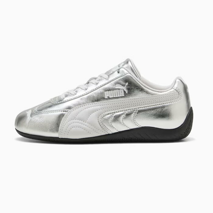 Rakuten - PUMA （プーマ ）ウィメンズ スピードキャット シルバー スニーカー　406881　SPEEDCAT SILVER WNS　スニーカー　FEATHER GRAY-PUMA BLACK