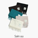 【SALE 20%OFF】SAIN UU(サインユー)カシミヤマフラー SU23AW-004 30 x 170