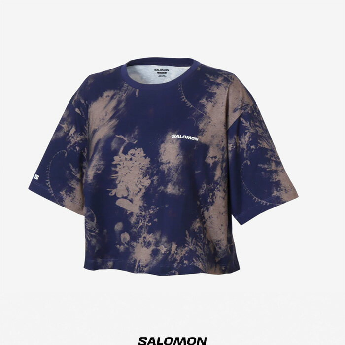 【SALE 20％OFF】SALOMON（サロモン）CANOPY　CROPPED TEE W　LC2522000　LC2521200　ウィメンズ　Tシャツ　半袖　カットソー