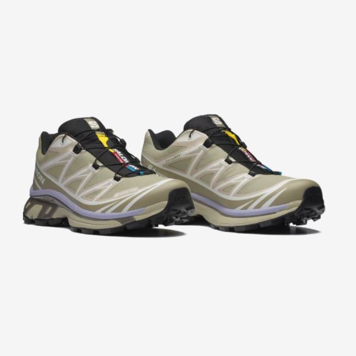 SALOMON（サロモン）XT-6 GTX スニーカー メンズ ブラン ベージュ L49202300