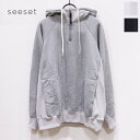 【SALE 20%OFF】seeset(シーセット)ハイブリッドスウェットPARKA SE233611 パーカー スウェット ボア フード