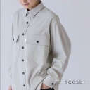 seeset(シーセット)TECH LINEN SHIRTS SE251703 オーバーサイズシャツ ユニセックス