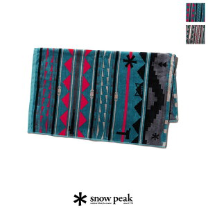 snow peak(スノーピーク) PENDLETON コラボレーション タオルブランケット　SI-PD-21SU002　P / PENDLETON TOWEL BLANKET　キャンプ　アウトドア　家使い