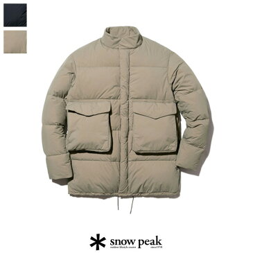 snow peak(スノーピーク)　Recycled Ny Ripstop Down Jacket　リサイクルナイロンリップストップ ダウンジャケット　JK-20AU021