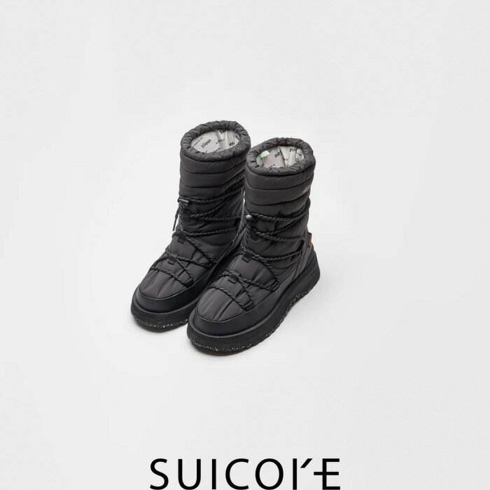 スイコック スノーブーツ レディース SUICOKE（スイコック）BOWER-EVAB-HI-LACE　ブーツ　ハイカットモデル　OG-340EVAB-HI-LACE