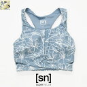 【SALE 20%OFF】SUPER.NATURAL(スーパー.ナチュラル)JP フロント クロス プリント ブラトップ SNWJ10211 JP Front ...