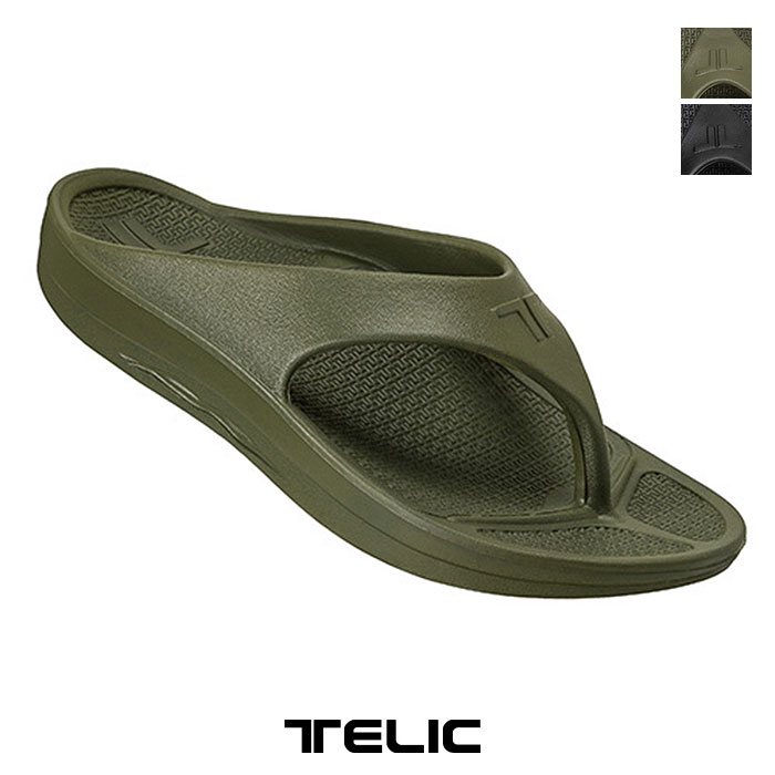 TELIC（テリック） サンダル　FLIPFLOP　フリップ　ビーチサンダル　トング　ユニセックス　テリック《ユニセックス》フリップ フロップ/カーキ/ TELIC/Flip Flop - Sandal/Khaki #ビーチ サンダル