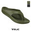 【SALE 40％OFF】TELIC（テリック） サンダル　FLIPFLOP　フリップ　ビーチサンダル　トング　ユニセックス　テリック《ユニセックス》フリップ フロップ/カーキ/ TELIC/Flip Flop - Sandal/Khaki #ビーチ サンダル