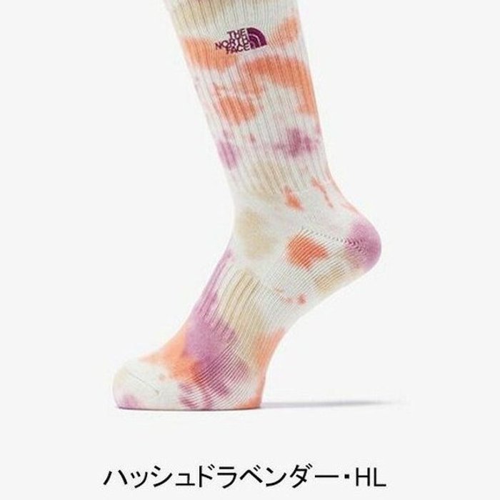 メーカー希望小売価格はメーカーサイトに基づいて掲載しています[ THE NORTH FACE（ザ・ノース・フェイス）] TIE DYE CREW / タイ ダイ クルー（ユニセックス）　NN82613 Info THE NORTH FACE (ザ・ノース・フェイス)NN82613 | タイ ダイ クルー（ユニセックス） ------ オーガニックコットンを使用した、タイダイ染めライフスタイルソックス 特徴 シューズとの干渉が気になるつま先とかかと部には補強糸で強度を向上。足底のパイル編みにより、足当たりが良く快適な履き心地を実現 生地・素材 コットン、ナイロン、ポリエステル、ポリウレタン 機能・デザイン ・ナチュラルな印象を与えるオリジナルのタイダイ染め・足底はパイル編みで足当たりをソフトに・アーチサポート構造でフィット感を向上・独自開発の抗菌防臭加工「DEORANGE」により繊維上の菌の増殖を抑制し、においの発生を軽減 おすすめシーン ・デイリーユース Fabric - Size S / M ※サイズに関しては商品により1～2cmの誤差が発生する場合がありますので、予めご了承ください。※こちらの商品のサイズ感はブランド指定の表記となっております。 Attention ※掲載写真はパソコンのモニターによって実物と色味が異なる場合がございます。※商品は実店舗での販売もしておりますので、タイムラグにより在庫数のずれが生じる場合がございます。万が一品切れの場合は誠に申し訳ございませんが、何卒、ご容赦の程お願い申し上げます。 &nbsp;