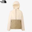 THE NORTH FACE (ザ・ノース・フェイス) コンパクトジャケット(レディース) NPW72230 HYDRENA WIND JK アウター ジャケット ホワイトデューン×クラシックカーキ・WC(4)