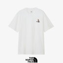 THE NORTH FACE (ザ・ノース・フェイス) ショートスリーブズーピッカーティー(ユニセックス) NT32534 半袖Tシャツ リラックスシルエット ツシマヤマネコ 刺繍