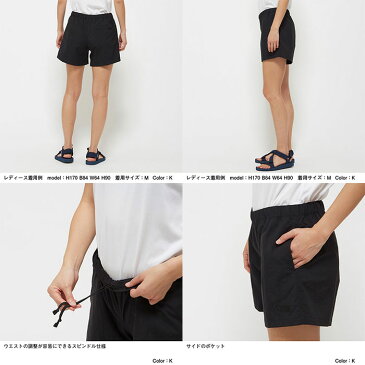 ・THE NORTH FACE（ノース フェイス）レディース バーサ タイルショーツ（レディース）/ブラック/ THE NORTH FACE/Versatile Shorts/K #ショートパンツ